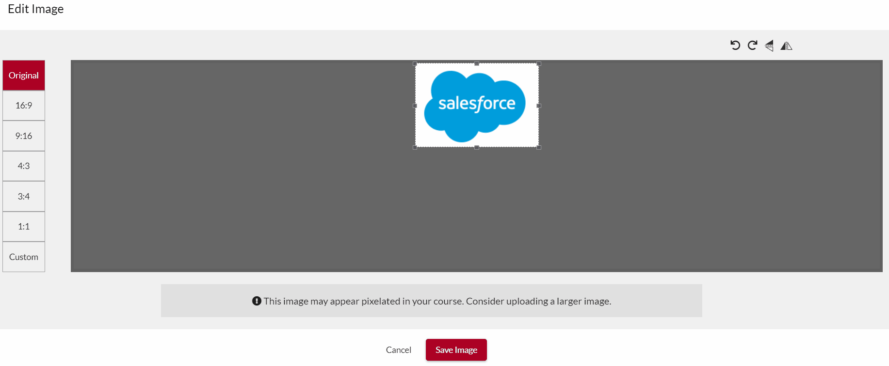 Editing a course Learning Pool Help Centre