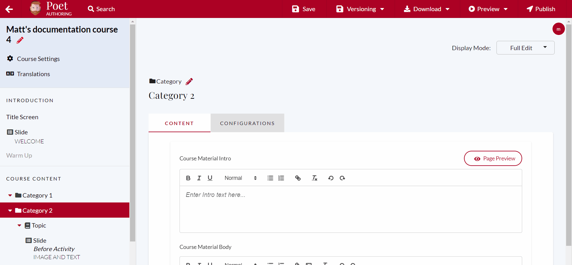Categories Learning Pool Help Centre