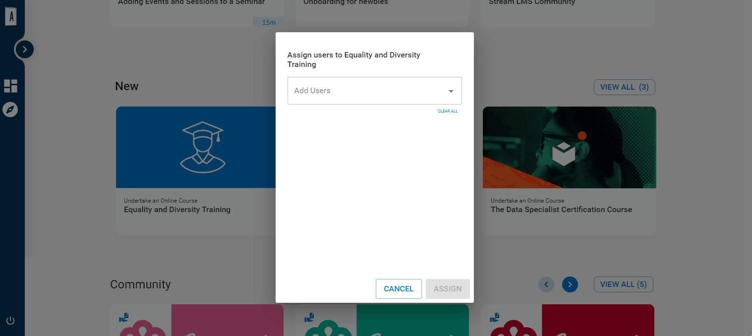 Assigning learning experiences to learners Learning Pool Help Centre