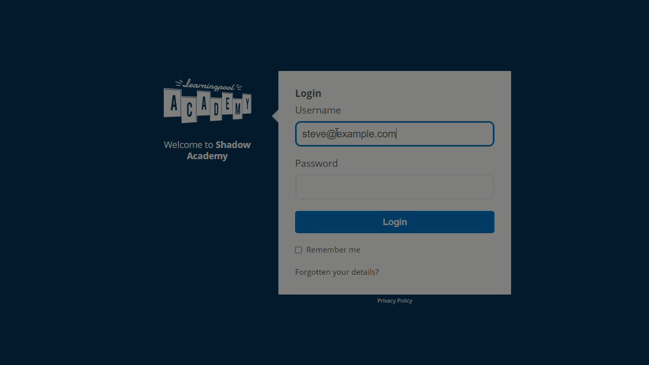 Twofactor authentication Learning Pool Help Centre