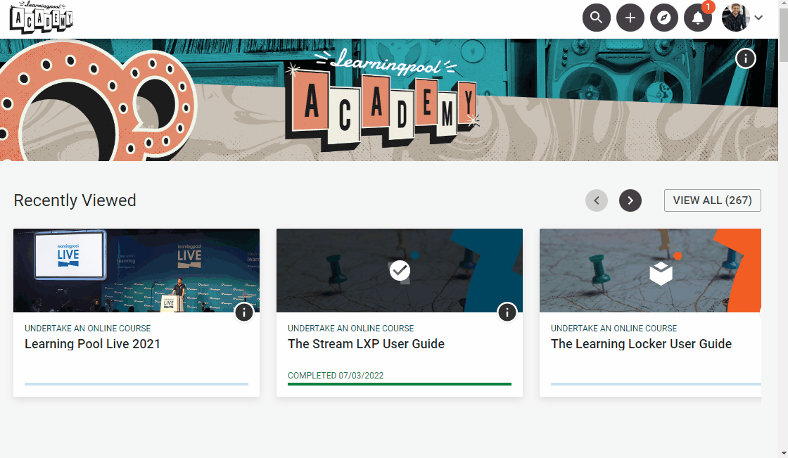 Introducing playlists – Learning Pool Help Centre