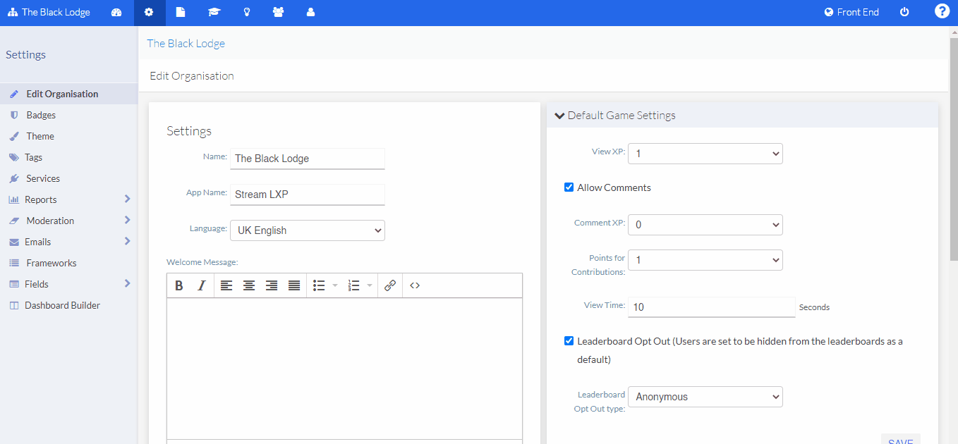 How to change what xAPI statements your site sends Learning Pool Help